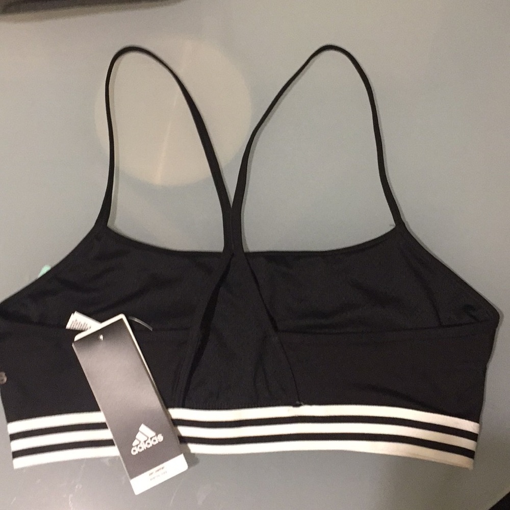 NWT Adidas cross brand strappy sports bra - Picture 3 of 5
